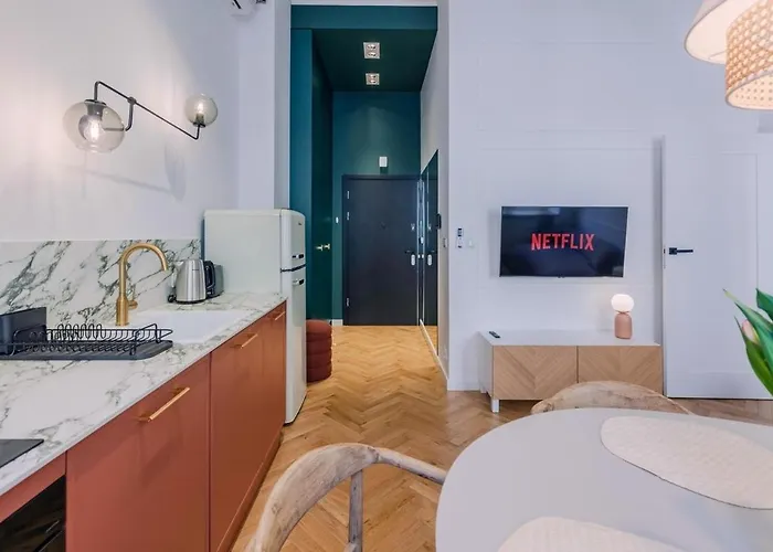 Colourful Siemiradzkiego Street - Centre Apartman Krakkó