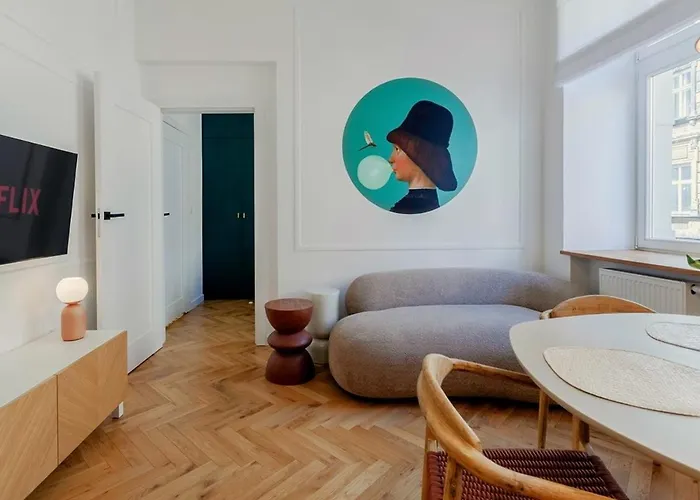 Colourful Siemiradzkiego Street - Centre Apartman Krakkó