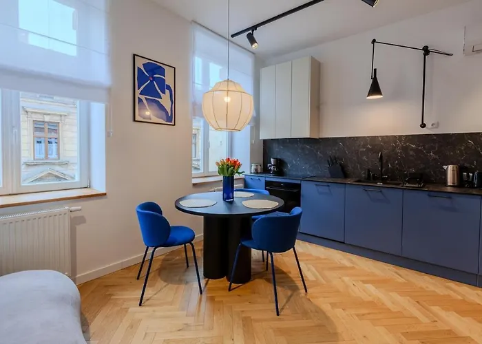 Colourful Siemiradzkiego Street - Centre